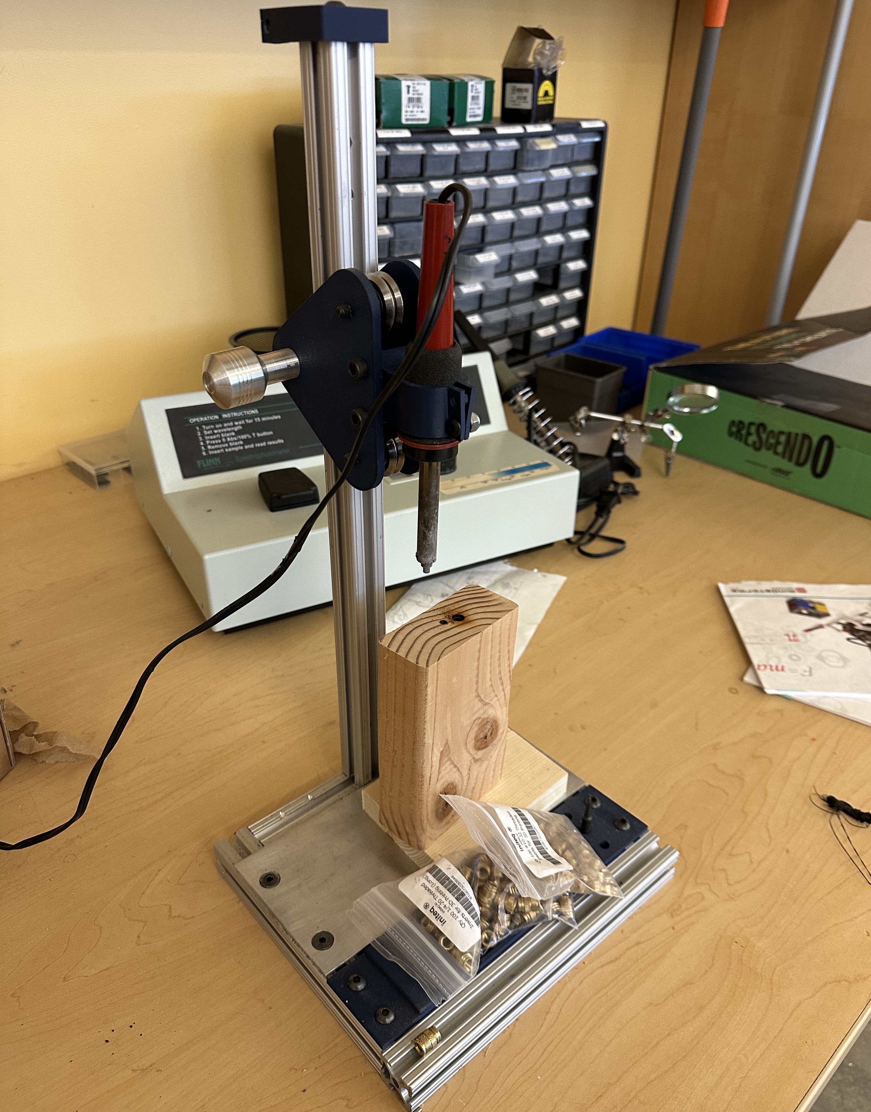 Image of 3d printed gears.